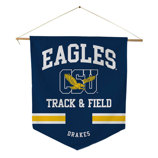 Coppin State - NCAA Men's Track & Field : Carl Drakes - Pennant - 18" x 21"-0