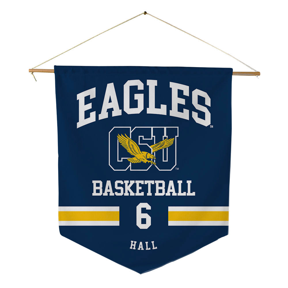 Coppin State - NCAA Men's Basketball : Demariontay Hall - Pennant - 18" x 21"-0
