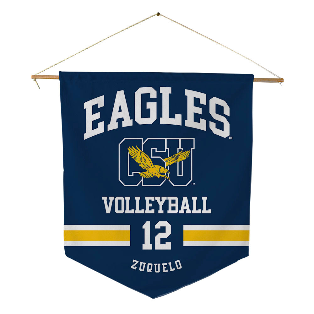 Coppin State - NCAA Women's Volleyball : Gabriela Zuquelo - Pennant - 18" x 21"-0