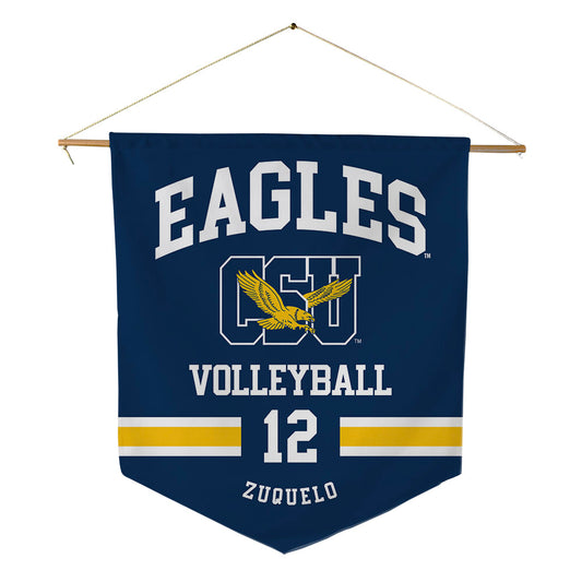 Coppin State - NCAA Women's Volleyball : Gabriela Zuquelo - Pennant - 18" x 21"-0