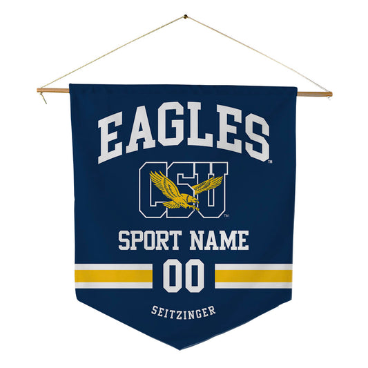 Coppin State - NCAA Baseball : Micah Seitzinger - Pennant - 18" x 21"-0