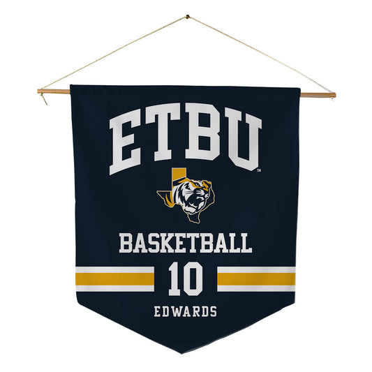ETBU - NCAA Men's Basketball : Randy Edwards - Pennant - 18" x 21"-0