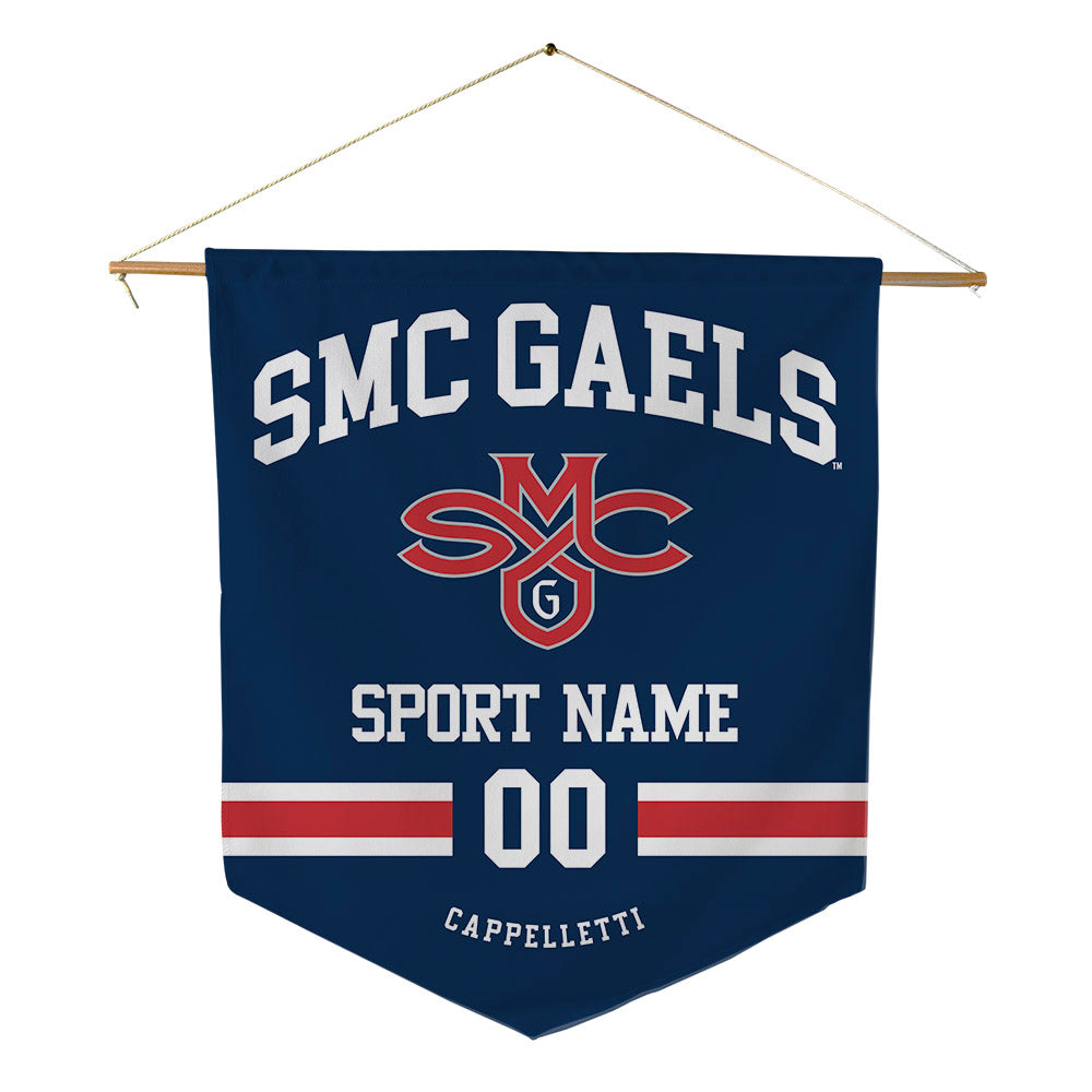 SMC - NCAA Baseball : Cody Cappelletti - Pennant - 18" x 21"-0