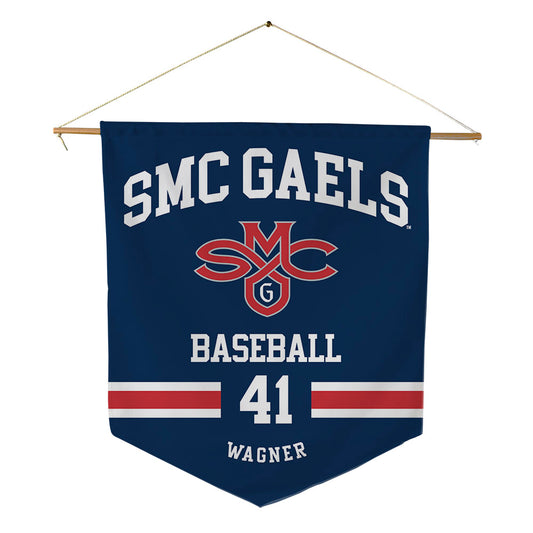 SMC - NCAA Baseball : Chase Wagner - Pennant - 18" x 21"-0