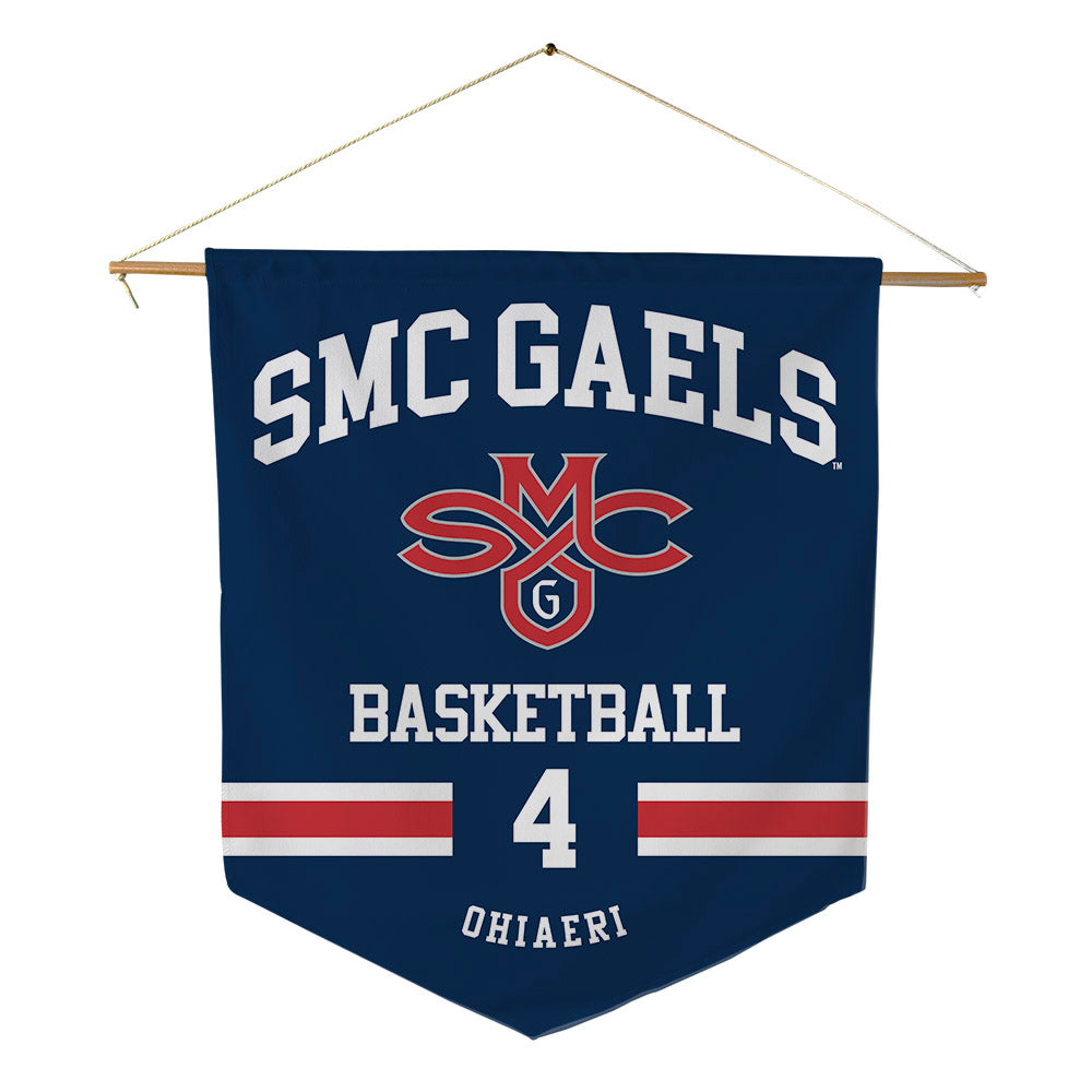 SMC - NCAA Women's Basketball : Charlece Ohiaeri - Pennant - 18" x 21"-0