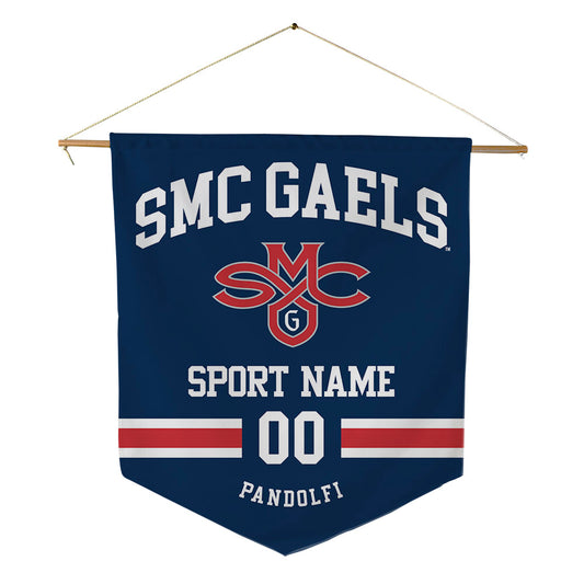 SMC - NCAA Women's Track & Field : Terra Pandolfi - Pennant - 18" x 21"-0