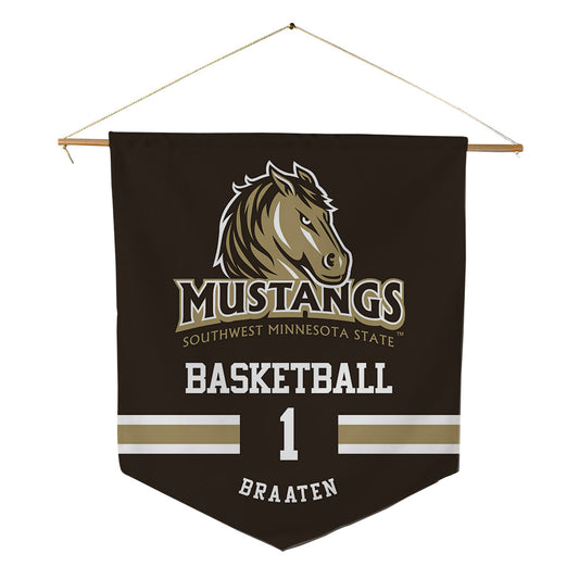 SMSU - NCAA Men's Basketball : Jakob Braaten - Pennant - 18" x 21"-0