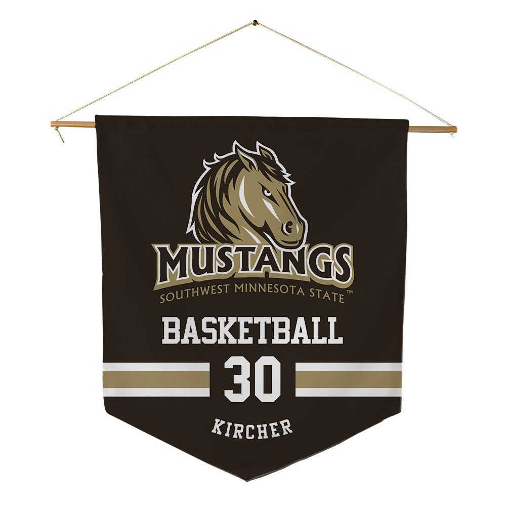 SMSU - NCAA Men's Basketball : Reece Kircher - Pennant - 18" x 21"-0