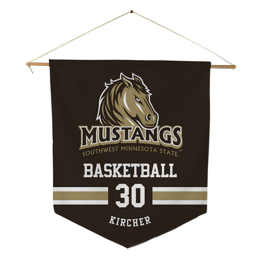 SMSU - NCAA Men's Basketball : Reece Kircher - Pennant - 18" x 21"-0