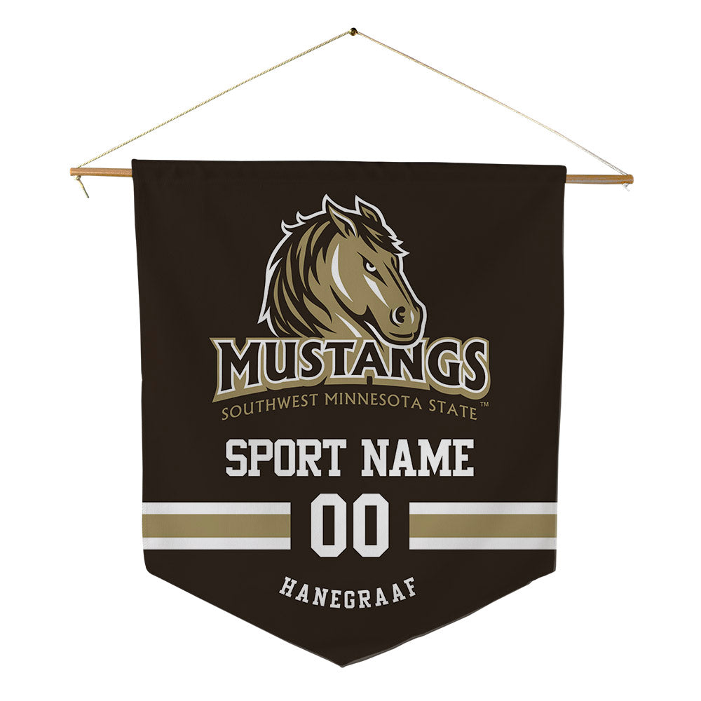 SMSU - NCAA Football : Hunter Hanegraaf - Pennant - 18" x 21"-0