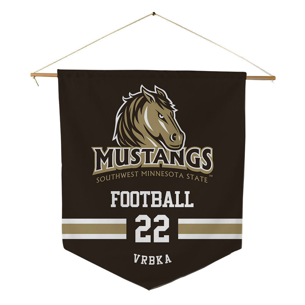 SMSU - NCAA Football : Coy Vrbka - Pennant - 18" x 21"-0