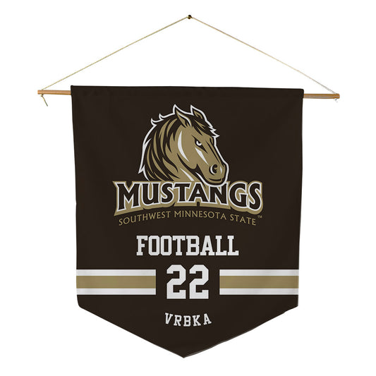 SMSU - NCAA Football : Coy Vrbka - Pennant - 18" x 21"-0