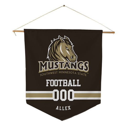 SMSU - NCAA Football : Jacob Allex - Pennant - 18" x 21"-0