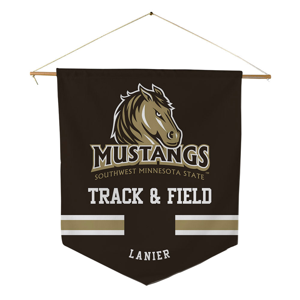 SMSU - NCAA Women's Track & Field : Zaniyah Lanier - Pennant - 18" x 21"-0