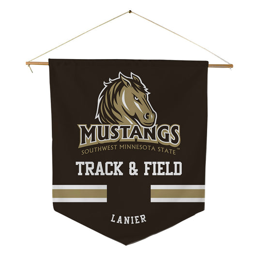 SMSU - NCAA Women's Track & Field : Zaniyah Lanier - Pennant - 18" x 21"-0