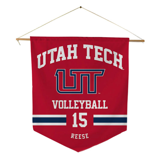 Utah Tech - NCAA Women's Volleyball : Sydney Reese - Pennant - 18" x 21"-0
