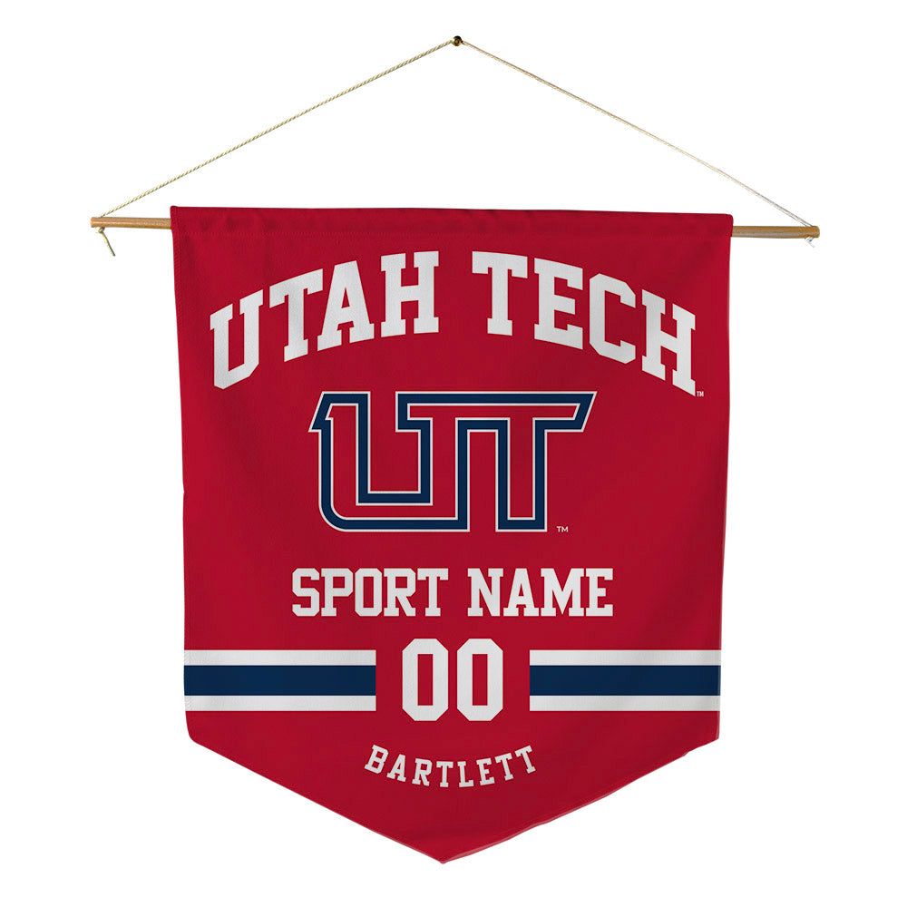 Utah Tech - NCAA Softball : Mya Bartlett - Pennant - 18" x 21"-0