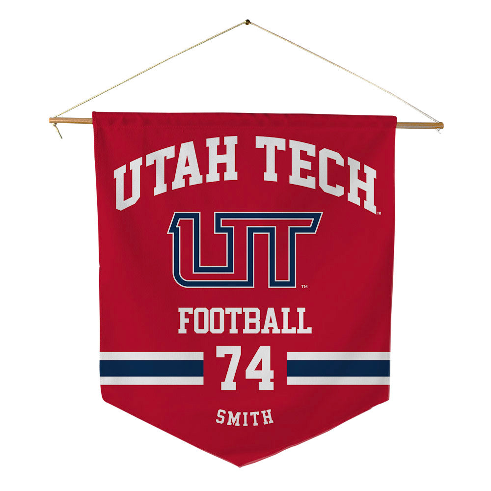 Utah Tech - NCAA Football : Camden Smith - Pennant - 18" x 21"-0