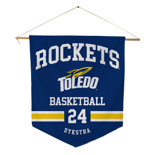 Toledo - NCAA Women's Basketball : Cadence Dykstra - Pennant - 18" x 21"-0