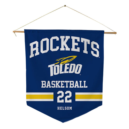 Toledo - NCAA Women's Basketball : Gabby Helsom - Pennant - 18" x 21"-0