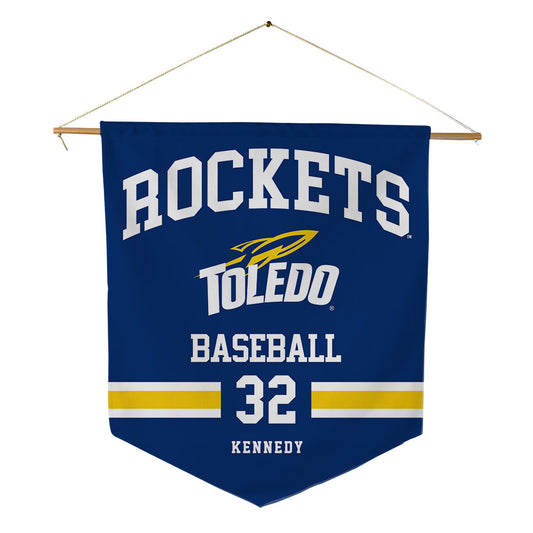 Toledo - NCAA Baseball : Ryan Kennedy - Pennant - 18" x 21"-0