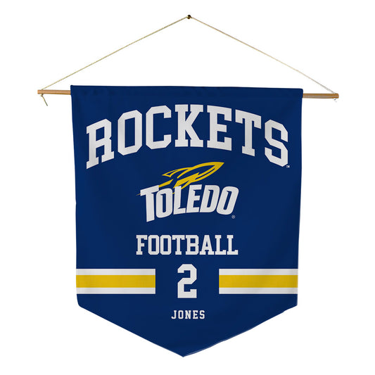 Toledo - NCAA Football : Trenton Jones - Pennant - 18" x 21"-0
