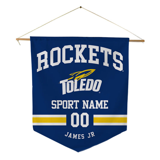Toledo - NCAA Men's Basketball : Will James Jr - Pennant - 18" x 21"-0
