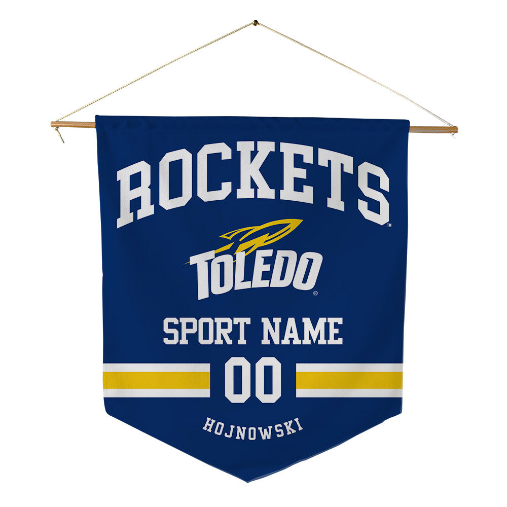 Toledo - NCAA Baseball : John Hojnowski - Pennant - 18" x 21"-0
