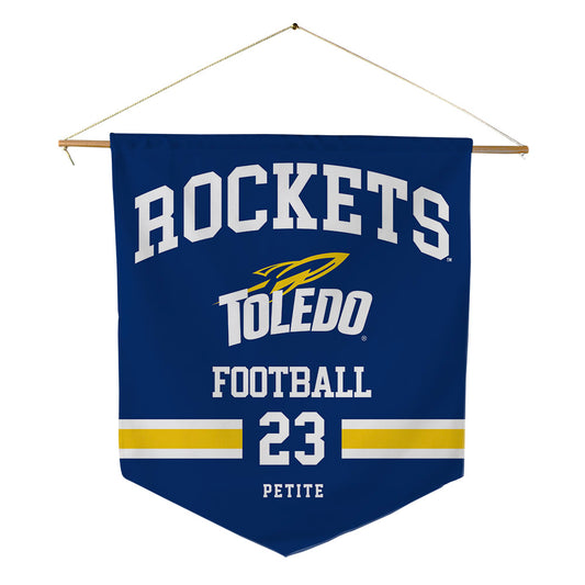 Toledo - NCAA Football : Israel Petite - Pennant - 18" x 21"-0
