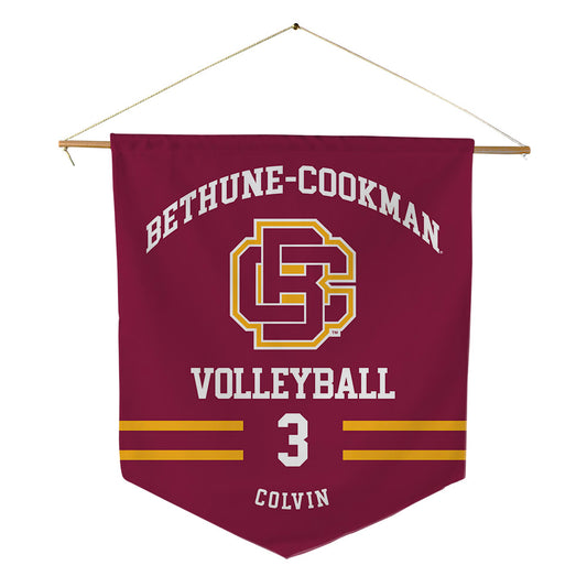 Bethune - NCAA Women's Volleyball : Kiya Colvin - Pennant - 18" x 21"-0