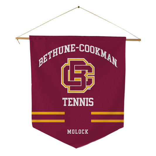 Bethune - NCAA Women's Tennis : Madison Molock - Pennant - 18" x 21"-0