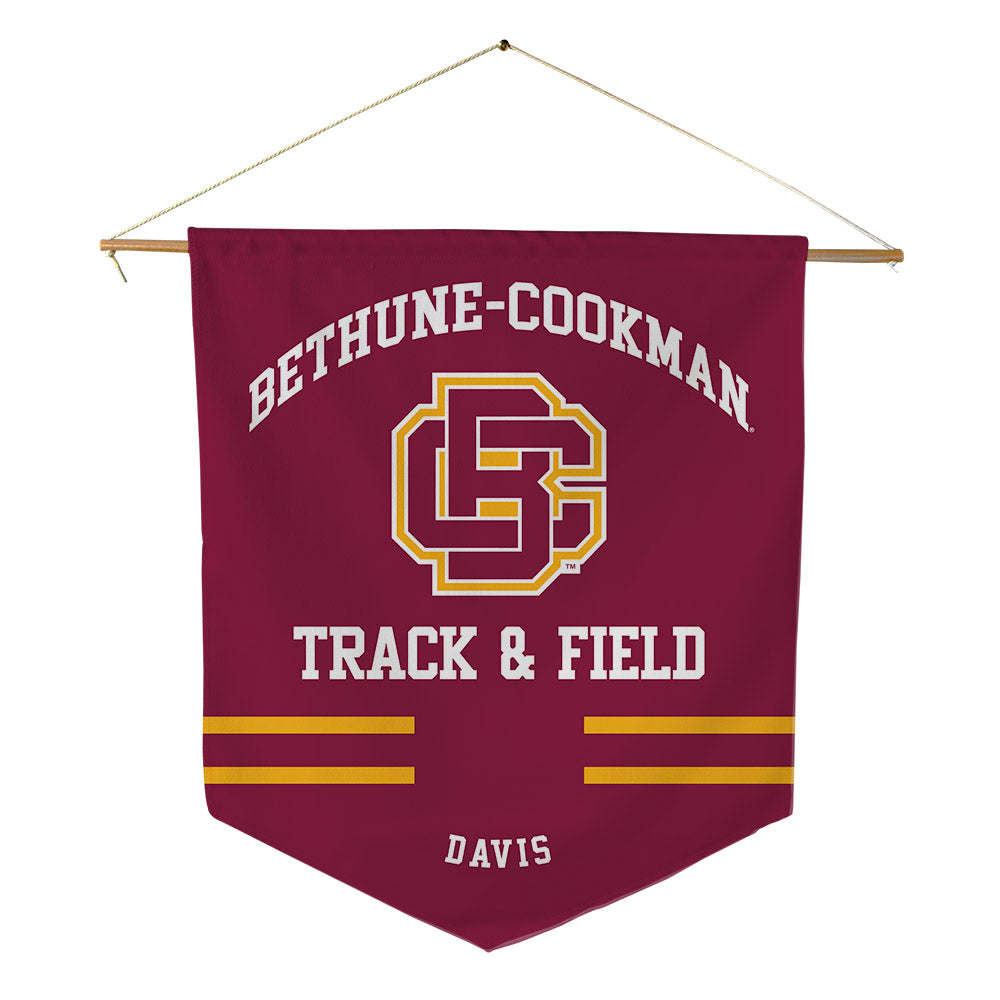 Bethune - NCAA Women's Track & Field : Soukaina Noel Davis - Pennant - 18" x 21"-0
