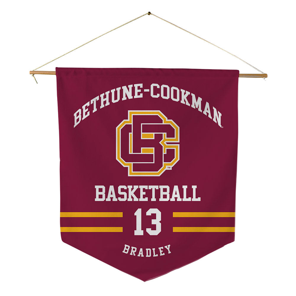 Bethune - NCAA Men's Basketball : Doctor Bradley - Pennant - 18" x 21"-0