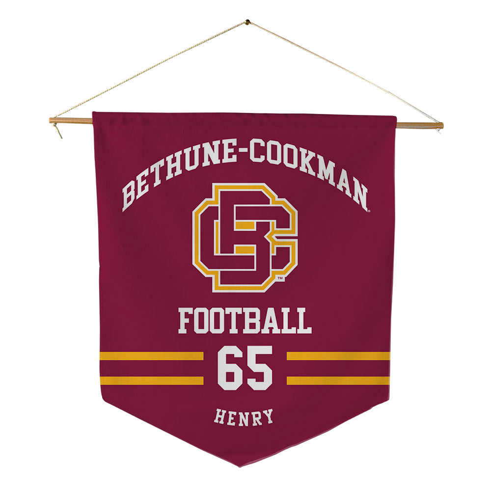 Bethune - NCAA Football : Javarion Henry - Pennant - 18" x 21"-0
