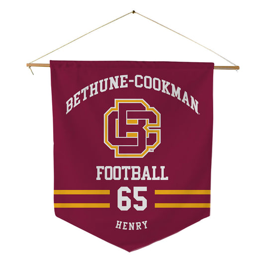 Bethune - NCAA Football : Javarion Henry - Pennant - 18" x 21"-0