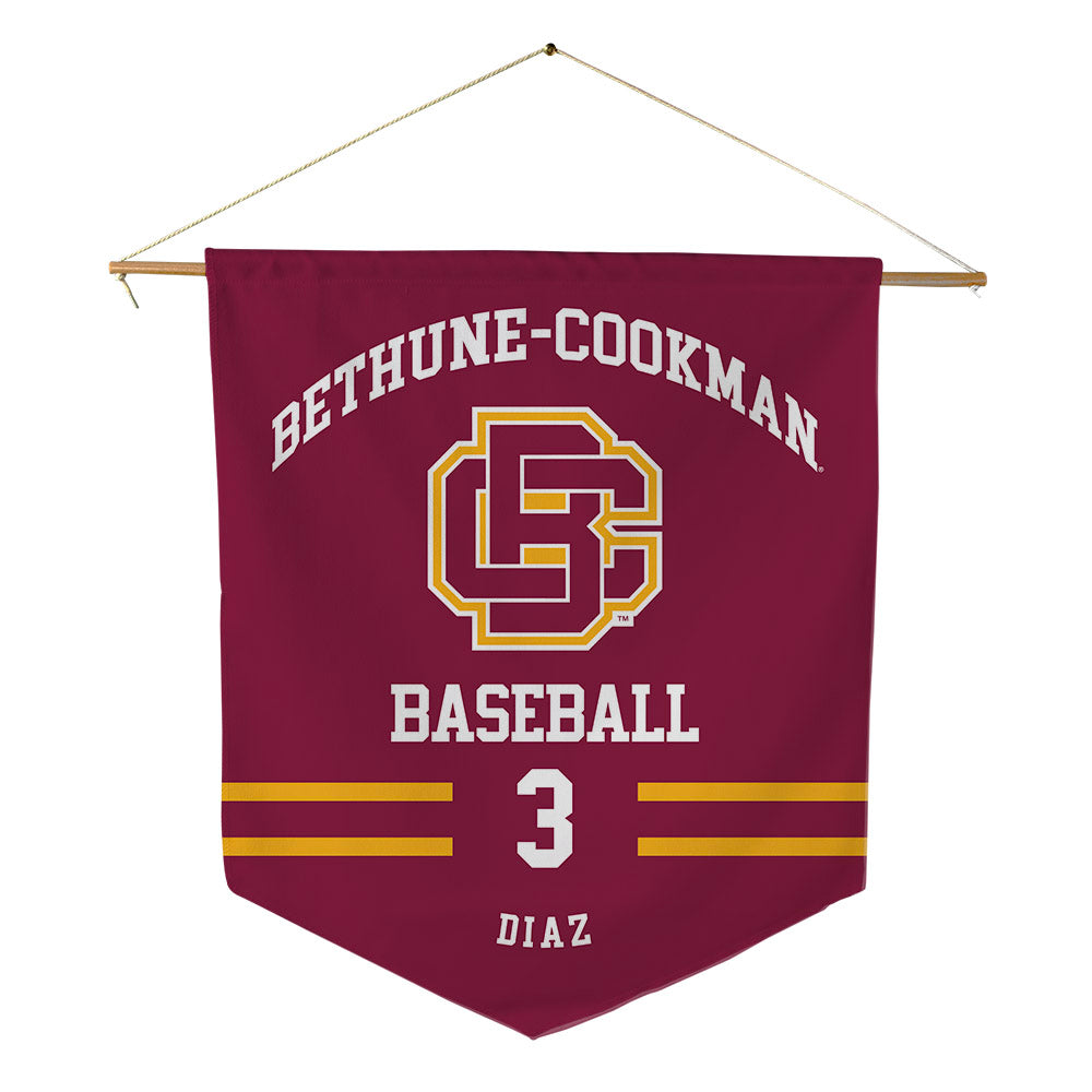 Bethune - NCAA Baseball : Ethan Diaz - Pennant - 18" x 21"-0