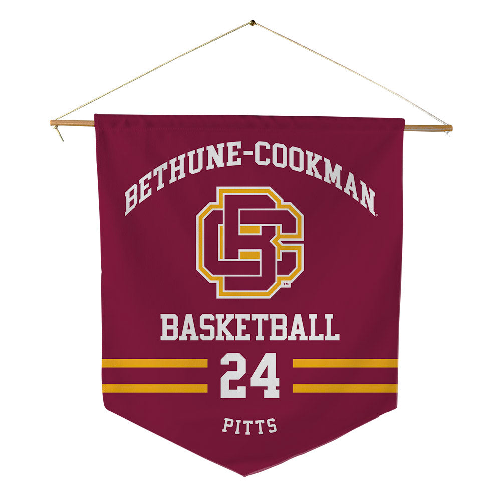 Bethune - NCAA Women's Basketball : Dariasia Pitts - Pennant - 18" x 21"-0