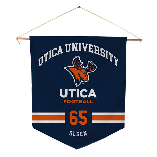 Utica - NCAA Football : Aidan Olsen - Pennant - 18" x 21"-0
