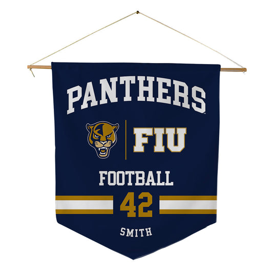 FIU - NCAA Football : Kani Smith - Pennant - 18" x 21"-0