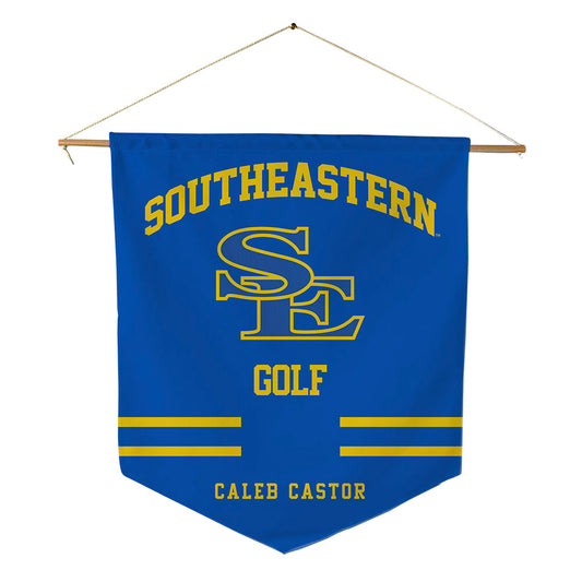 Southeastern - NCAA Men's Golf : Caleb Caleb Castor - Pennant - 18" x 21"-0
