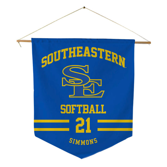 Southeastern - NCAA Softball : Emily Simmons - Pennant - 18" x 21"-0
