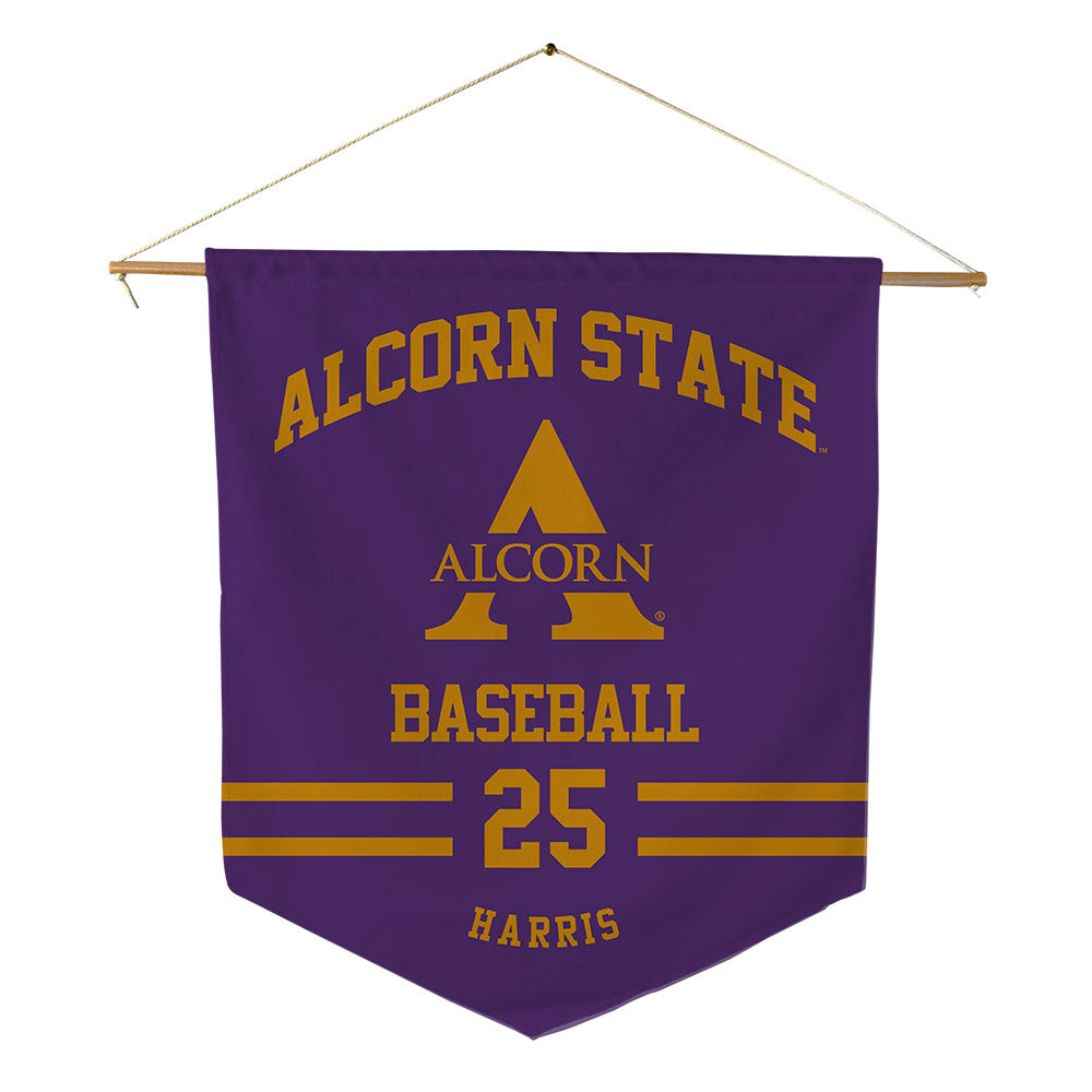 Alcorn - NCAA Baseball : Cooper Harris - Pennant - 18" x 21"-0