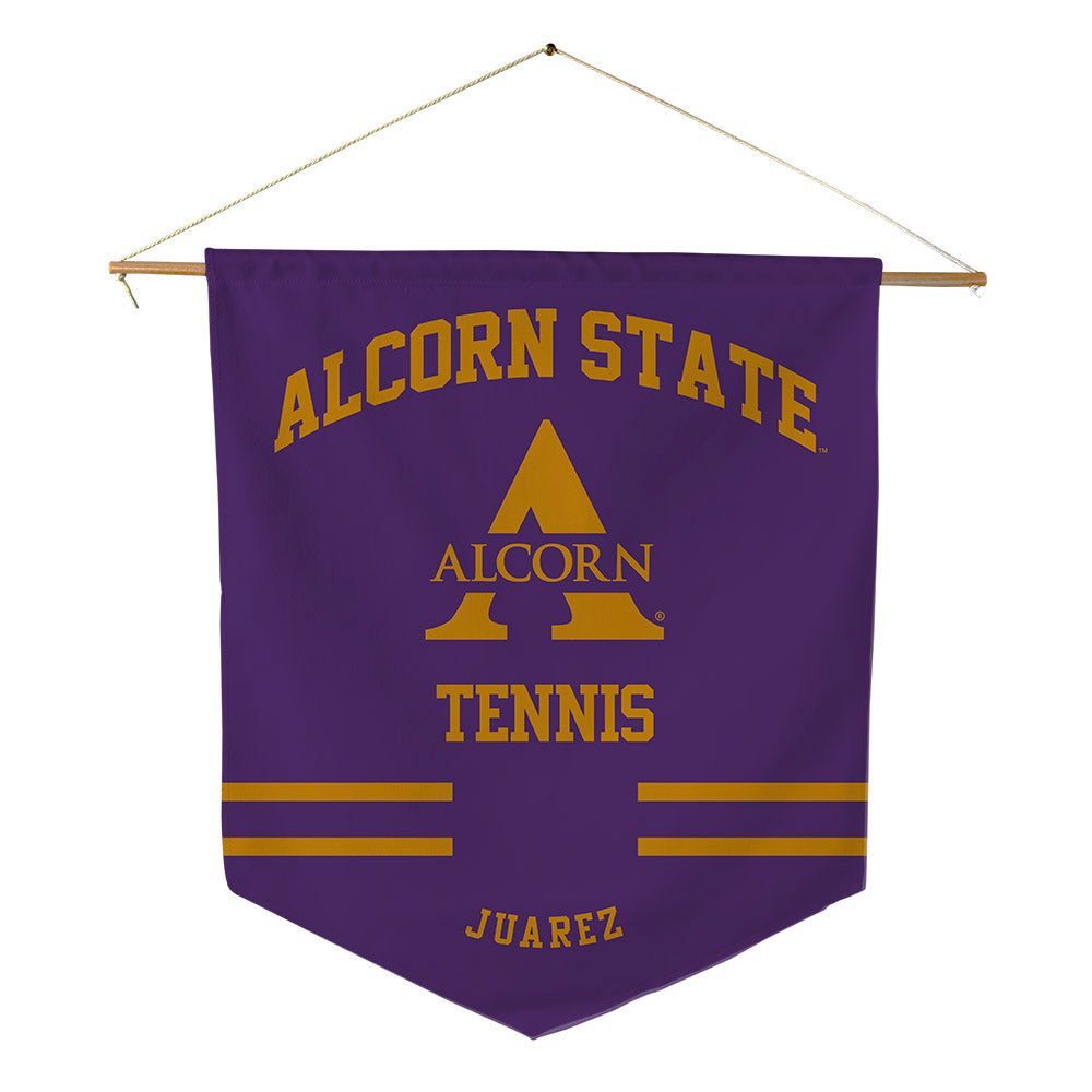 Alcorn - NCAA Men's Tennis : Fabian Juarez - Pennant - 18" x 21"-0
