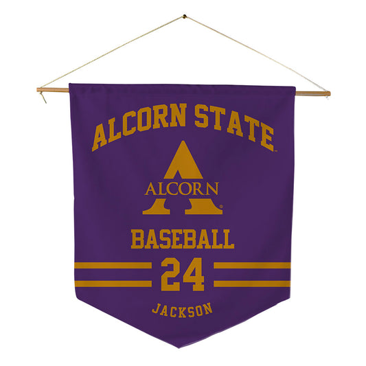 Alcorn - NCAA Baseball : Chance Jackson - Pennant - 18" x 21"-0