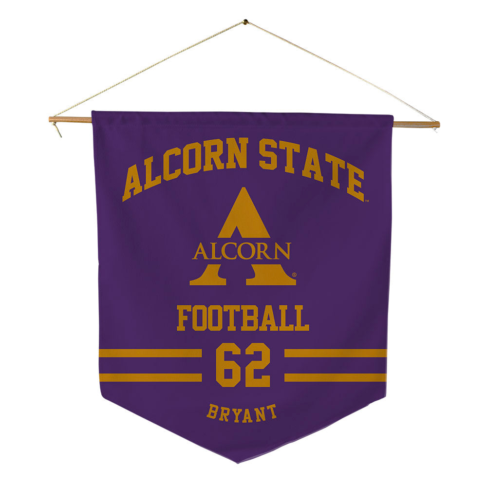 Alcorn - NCAA Football : Jaden Bryant - Pennant - 18" x 21"-0