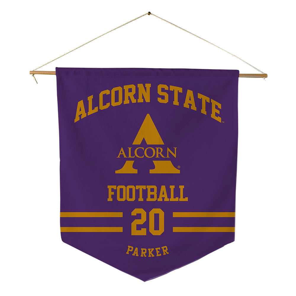 Alcorn - NCAA Football : Deitron Parker - Pennant - 18" x 21"-0