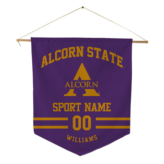 Alcorn - NCAA Men's Track & Field : Derrick Williams - Pennant - 18" x 21"-0