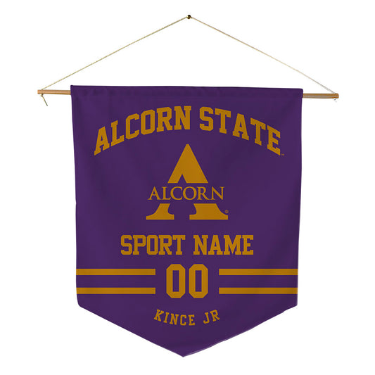 Alcorn - NCAA Football : Patrick Kince Jr - Pennant - 18" x 21"-0