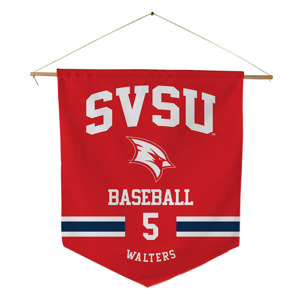 Saginaw Valley - NCAA Baseball : Ryan Walters - Pennant - 18" x 21"-0