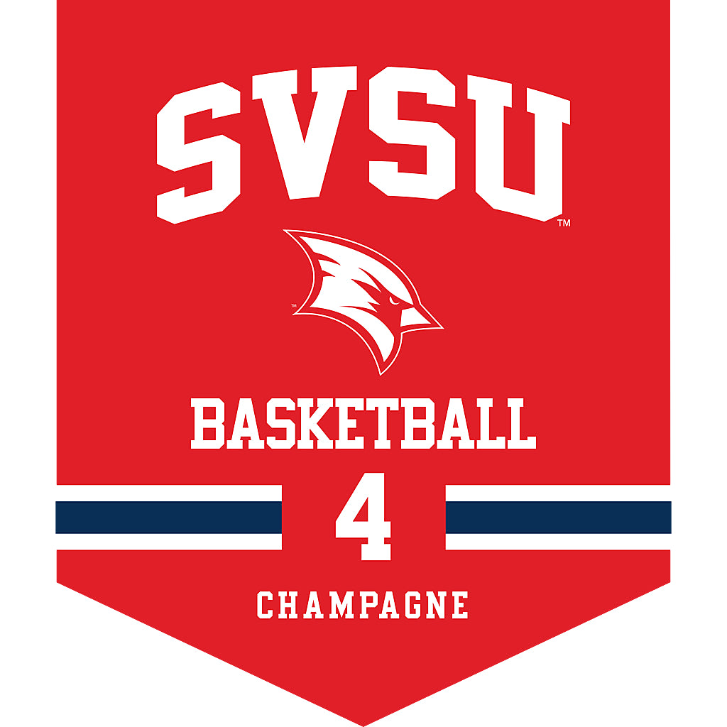 Saginaw Valley - NCAA Men's Basketball : Jake Champagne - Pennant - 18" x 21"-0